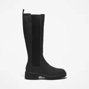 Timberland Cortina Valley Tall Boot For Her In Black Black, Size 3.5