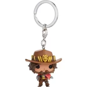 Funko Pocket Pop!: Overwatch - Mccree Vinyl Figure Keychain