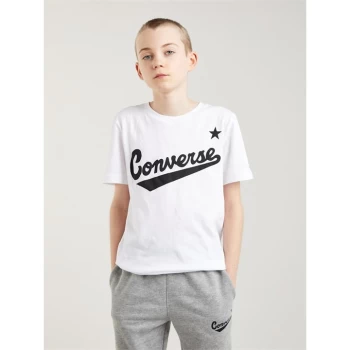 Converse Nova T Shirt Infant Boys - White