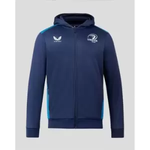 Castore Leinster Full Zip Hoody Senior - Blue