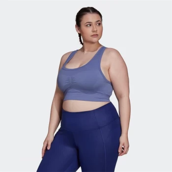 adidas Studio Bra (Plus Size) Womens - Orbit Violet