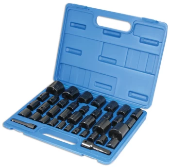 Laser Tools 3288 Socket Set Impact 3/8"D & 1/2"D 37pc