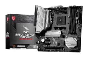 MSI MAG B550M MORTAR MAX WIFI AMD Ryzen B550 Micro ATX DDR4 Motherboard - Socket AM4