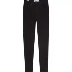 Calvin Klein Jeans Rise Super Skinny Ankle - Black