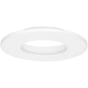 Aurora Enlite E5 Fixed IP65 Aluminium Downlight Bezel White - EN-BZE5W