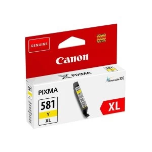 Canon CLI581XL Yellow Ink Cartridge