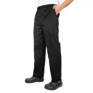 Premier Essential Unisex Chefs Trouser / Catering Workwear (3XL) (Black/White (Big Check))