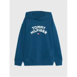 Tommy Hilfiger Flag Hoodie - Blue