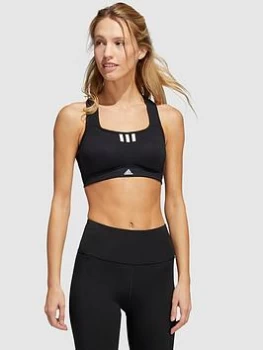 adidas Train Alpha Bra - High Support, Black Size XS Women