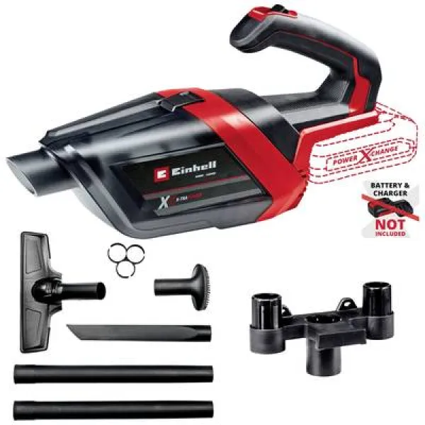 Einhell Power X-Change TE-HV 18/06 Li-Solo Cordless Handheld Vacuum Cleaner