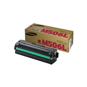 Samsung CLT M506L Magenta High Yield Toner Cartridge SU305A