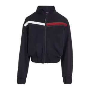 Tommy Hilfiger Global Stripe Zip Through - Blue