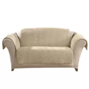 Ashley Mills Chevron Furniture Protector (Chair) (Beige)