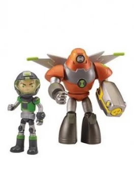 Ben 10 Ben 10 Action Figures - Twin Pack Space Armor Heatblast & Space Armor Ben