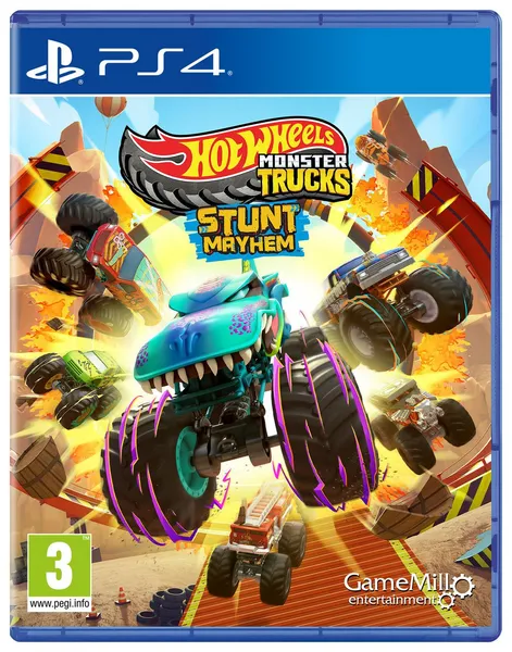 Hot Wheels Monster Trucks Stunt Mayhem PS4 Game