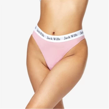 Jack Wills Deptford Classic Thong - Pink