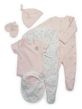 Mamas & Papas Pink Layette 6 Piece Baby Girls