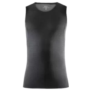 Craft Mens Pro Sleeveless Base Layer Top (S) (Black)