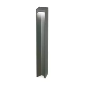 Ideal Lux KURT LED Outdoor Bollard Anthracite, 3000K, IP54, Non-Dim