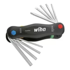 25293 PocketStar Multi Key Set, 9 Piece - Wiha