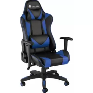 Gaming chair Stealth - office chair, desk chair, computer chair - black/blue - black/blue