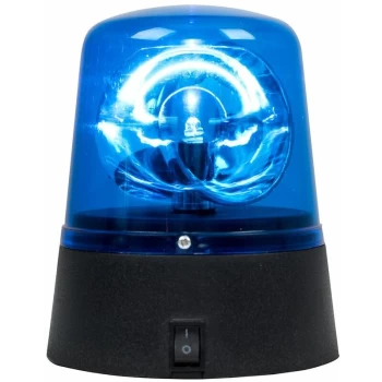 Minisun - Novelty Party Disco Battery Operated Rotating Blue LED Police Siren Flashing Light