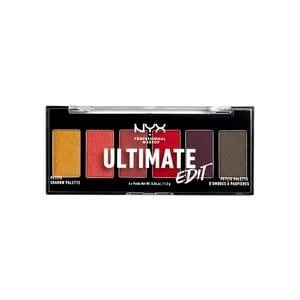 NYX Professional Makeup Ultimate Eyeshadow Mini Hot Fire, Melted Onyx