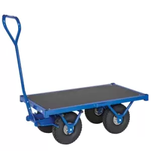 Heavy Duty Braked Turntable Trucks - Platform Length 3000mm