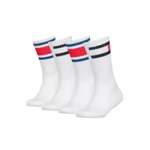 Tommy Hilfiger Flag 3 Pack Socks Juniors - White