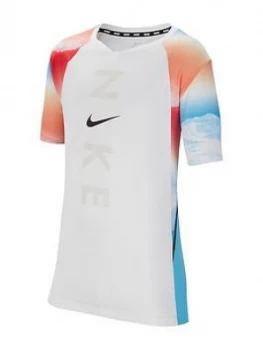 Nike Older Boys Instacool Top - Pink, Size L, 12-13 Years