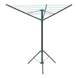 Jvl 3 Arm Portable Free Standing Rotary Airer, 16 Metre