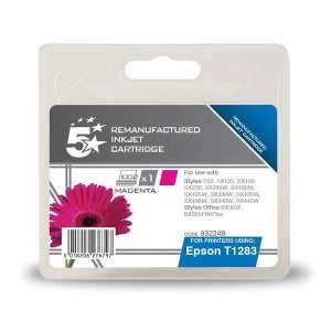 5 Star Office Epson Fox T1283 Magenta Ink Cartridge