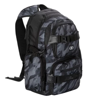 No Fear Skate Backpack - Abstract Camo