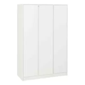 Seconique Malvern 3 Door Wardrobe - White