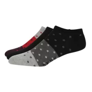 DKNY Lydia 3 Pack of Liner Socks Womens - Multi