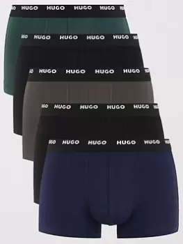 HUGO Bodywear 5 Pack Trunk - Multi, Assorted Size M Men