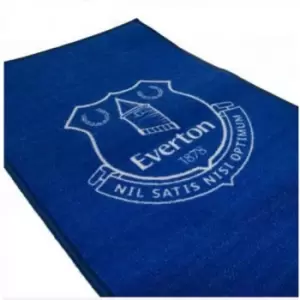 Crest Rug (One Size) (Blue) - Blue - Everton Fc