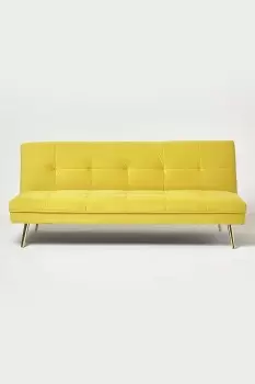 Laurie Velvet Click Clack Sofa Bed