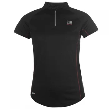 Karrimor X Running T Shirt Ladies - Black/Pink