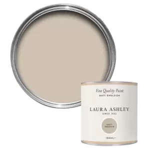 Laura Ashley Soft Truffle Matt Emulsion Paint, 100ml Tester Pot