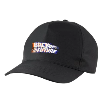 Back to the Future Cap - Black