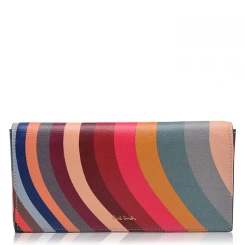 Paul Smith Paul Smith Swirl Large Fold Purse - Multi 90