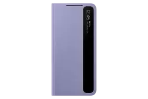 Samsung Galaxy S21 5G Clear View Cover in Purple (EF-ZG991CVEGEW)