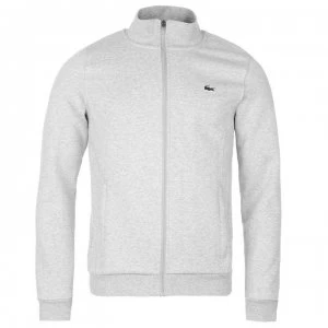 Lacoste Full Zip Funnel Sweatshirt - Grey 9YA