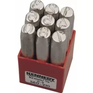 4.0mm (Set of 9) Figure Punches - Kennedy