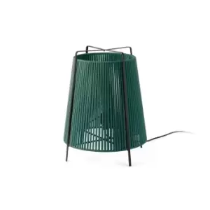 Akane Green Tripod Floor Lamp IP44