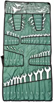 Kamasa 55943 Spanner Set 50pc - Supplied in handy storage wallet with eyelets