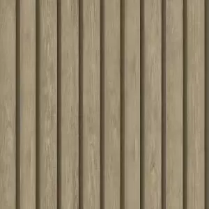 Holden Wood Slat Light Oak Wallpaper