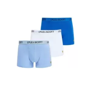 Lyle and Scott Barclay 3 Pack Trunks - Blue