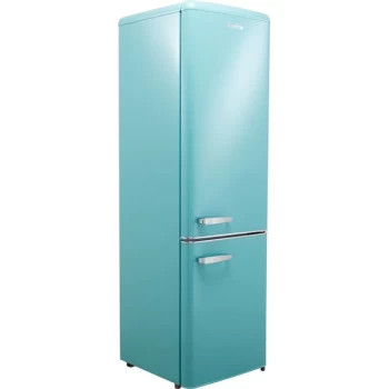 Amica FKR29653DEB 244L Retro Fridge Freezer